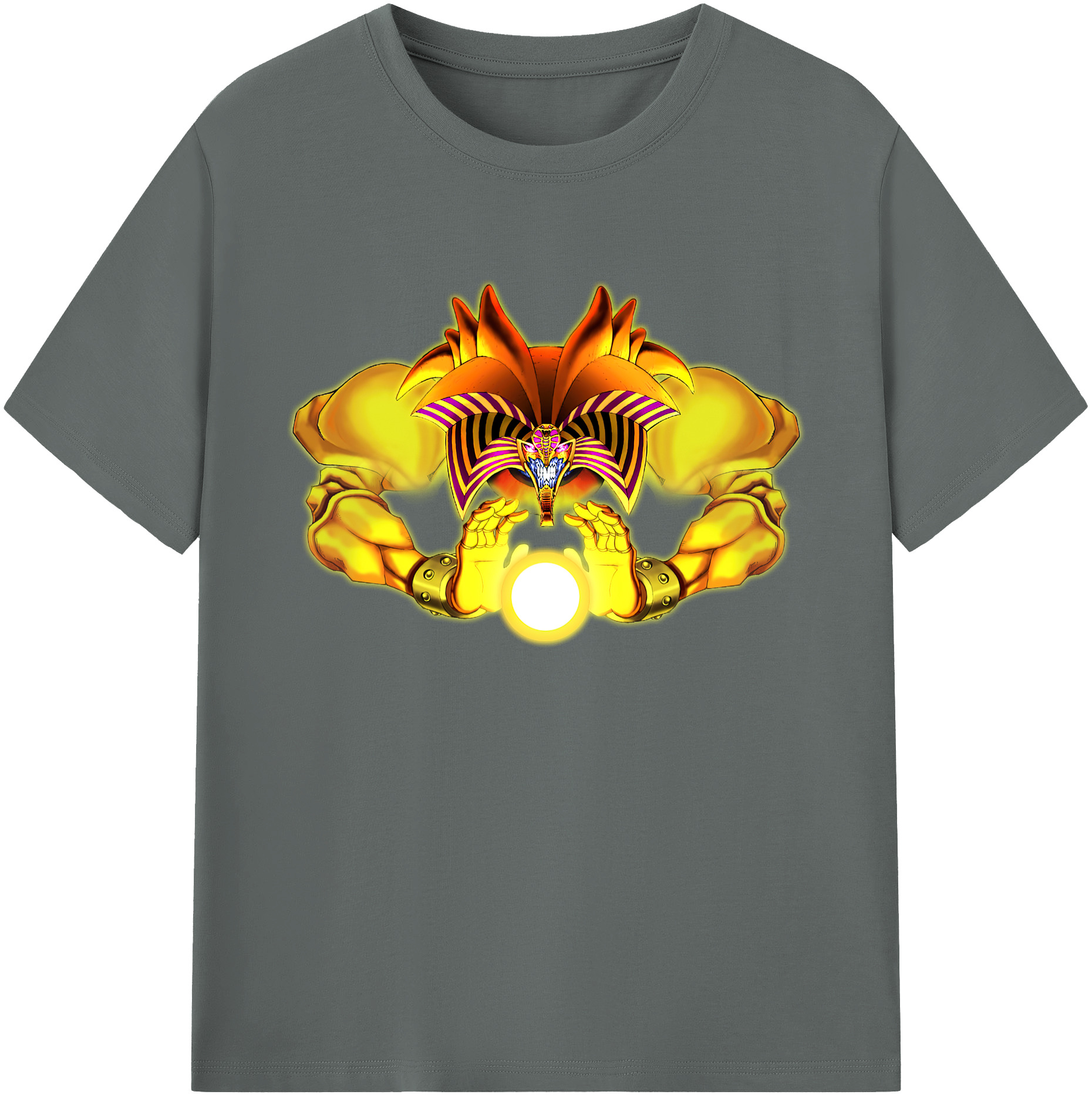 （画像用） 遊☆戯☆王 Yu-Gi-Oh! 綿100％ メンズ半袖Tシャツ｜肌触りやわらか＆通気性